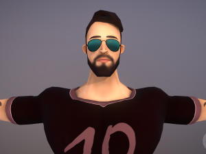 character model jony 3D 模型