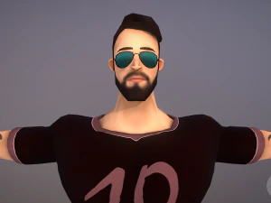 character model jony 3D Model