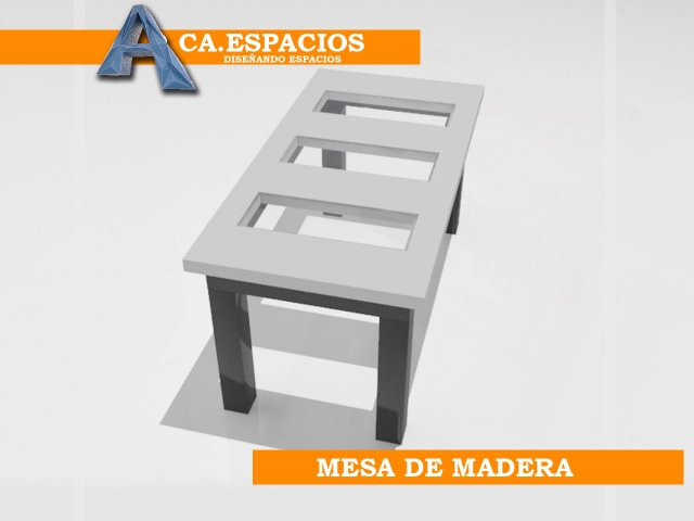mesa 3 3D Модель .c4d .max .obj .3ds .fbx .stl .blend 