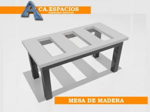 mesa 3 3D Model