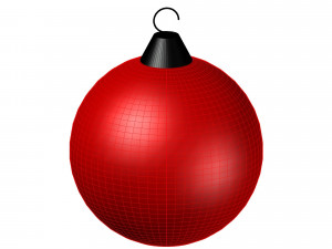 christmas sphere 3D Model