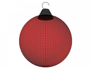 christmas sphere 3D Модель