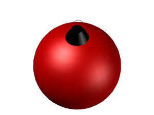 christmas sphere 3D Модель