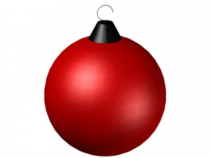 christmas sphere 3D Модель
