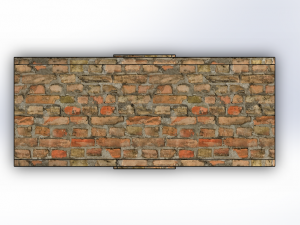 bridge in stream Model 3D