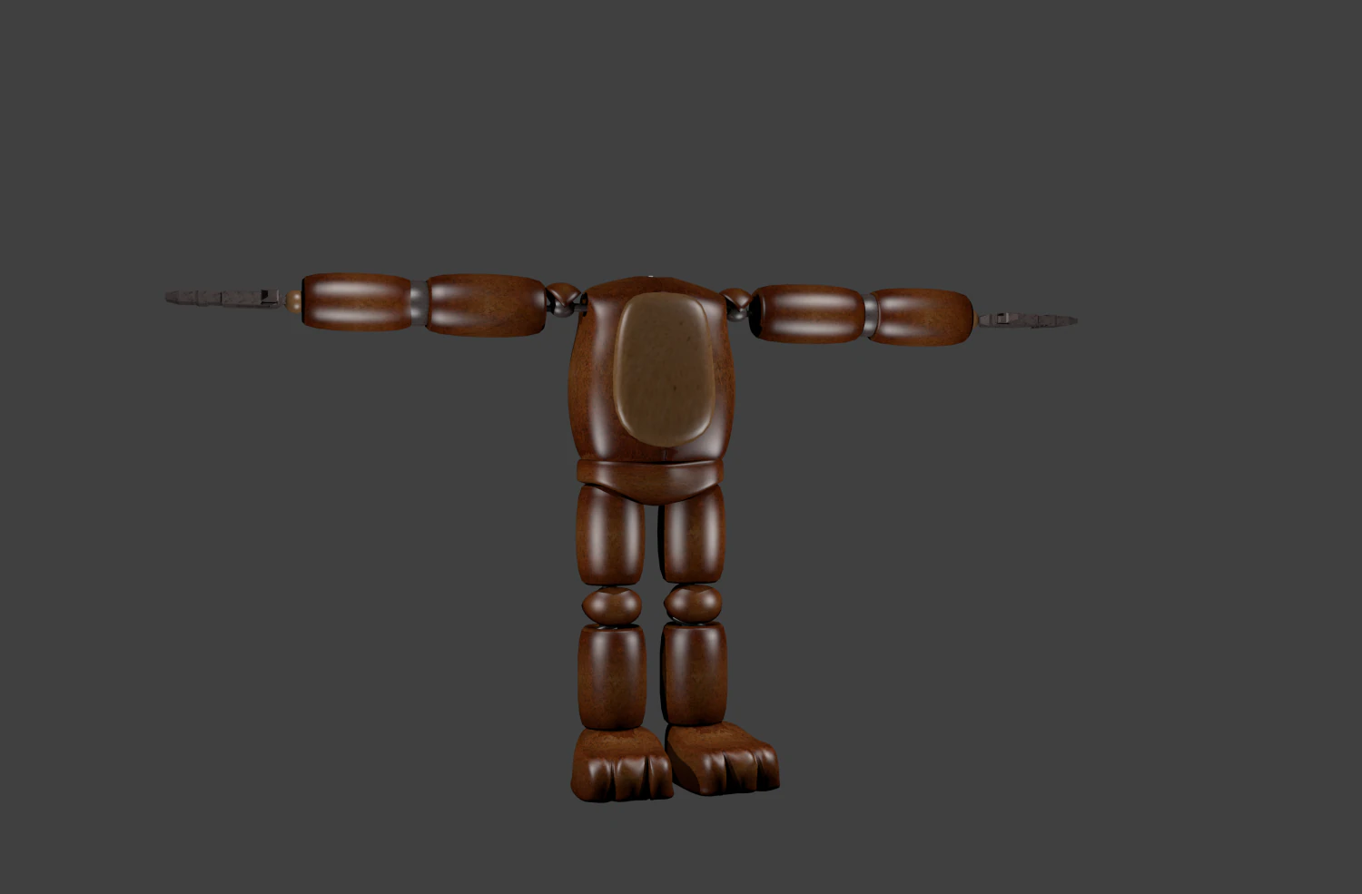 fan made ignited freddy 3D Model .c4d .max .obj .3ds .fbx .stl .blend 