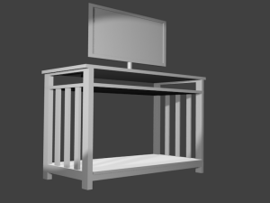 tv table 3D Model