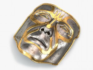metal mask 3D Model