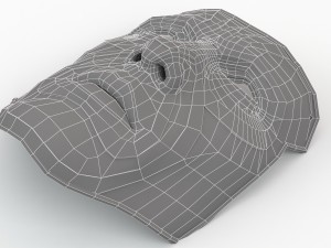 metal mask 3D मॉडल