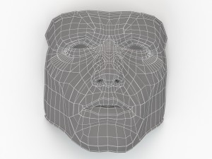 metal mask 3D मॉडल