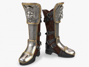 armor boot 3D Model