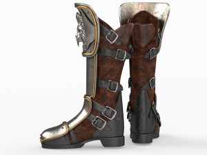 armor boot 3D Model