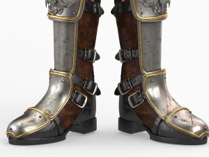 armor boot 3D Model