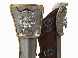 armor boot 3D Model