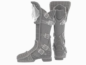armor boot 3D Model