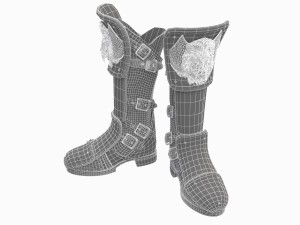 armor boot 3D Model