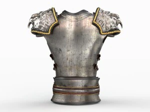 medieval boby armor 3D Model