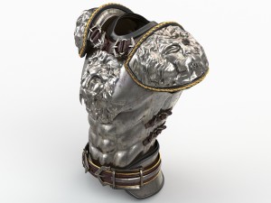 medieval boby armor Modelo 3D
