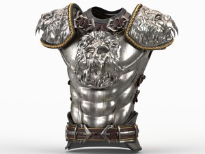medieval boby armor Modelo 3D