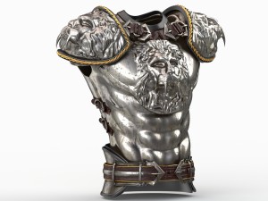 medieval boby armor Modelo 3D