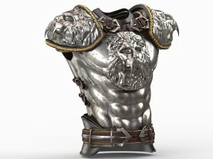 medieval boby armor 3D Model