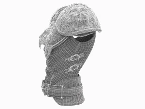 medieval boby armor 3D Model
