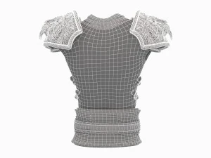 medieval boby armor 3D Model