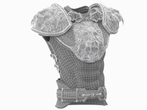 medieval boby armor Modelo 3D