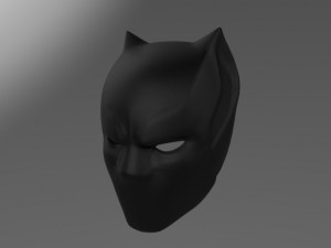 black panther helmet 3d print model 3D Print Model