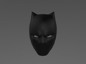 black panther helmet 3d print model 3D Print Model
