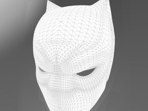 black panther helmet 3d print model 3D Print Model