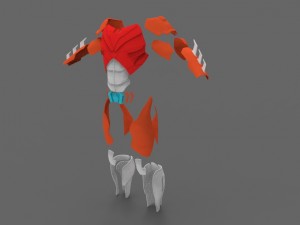 batman injsutice 2 armor pieces 3D Print Model