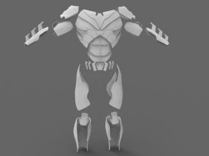 Бетмен несправедливість 2 частини броні 3D Принт Модель