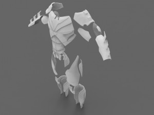 batman injsutice 2 armor pieces 3D Print Model