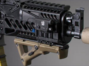 PP-19-01 Vityaz 3D Model