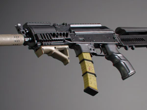 PP-19-01 Vityaz 3D Model