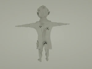 young wolfman 3D Model