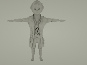 young wolfman Modelo 3D