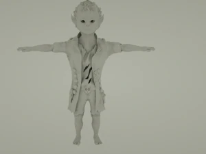 young wolfman 3D Model
