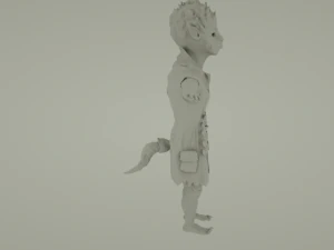 young wolfman 3D Model