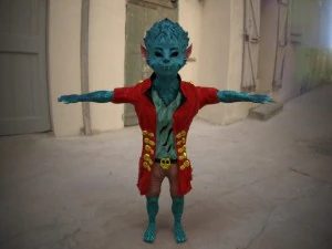 young wolfman 3D Model