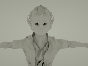 young wolfman Modelo 3D