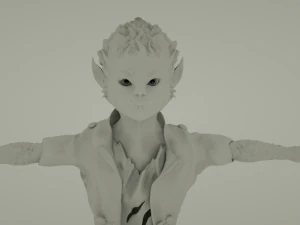 young wolfman 3D Model