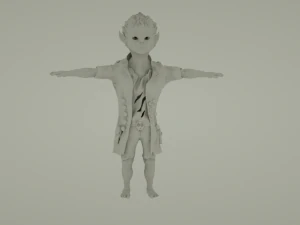 young wolfman 3D Model