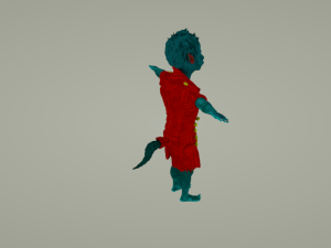 young wolfman Modelo 3D