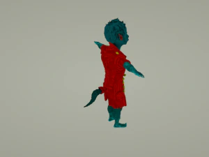 young wolfman 3D Model