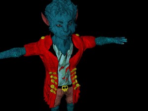 young wolfman Modelo 3D