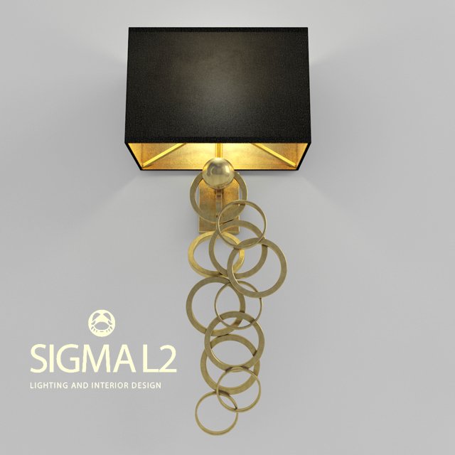 Sigma L2 Z 438ar 3d Model In Wall Lights 3dexport