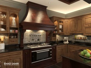 em klasik mutfak 3D Model