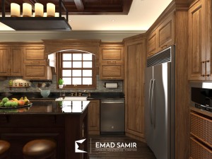 em classic kitchen 3D Model